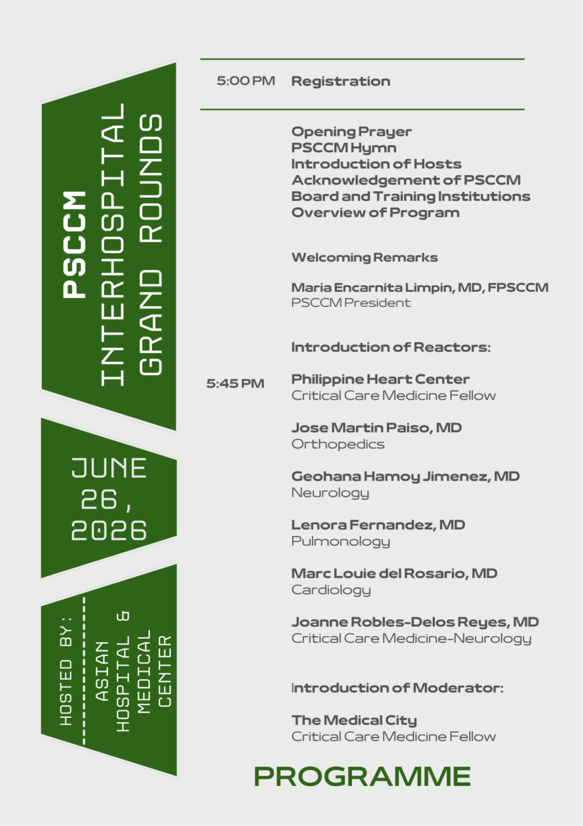 PSCCM Interhospital Ground Rounds